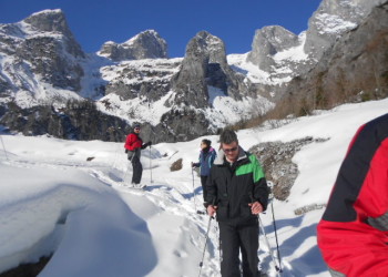 Schneeschuhwandern im Lammertal