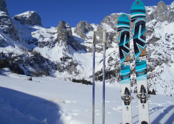 Mit den Tourenski in die Aualm am Tennengebirge