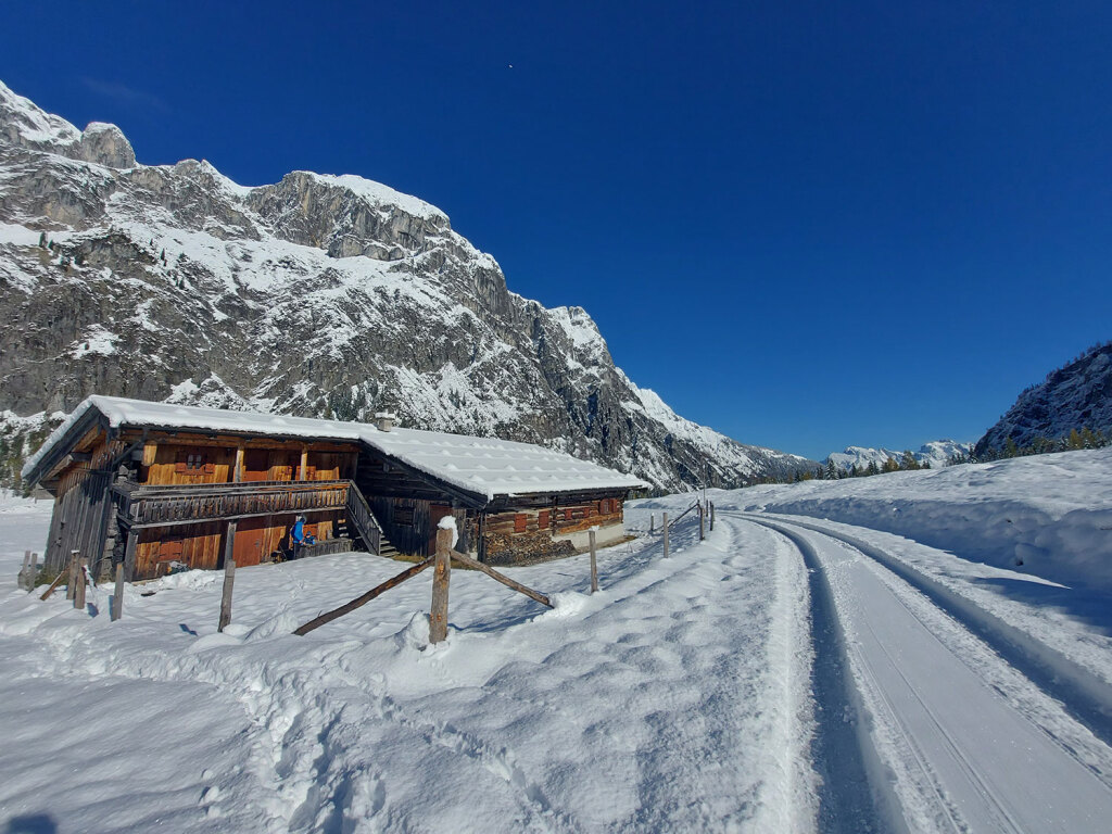 Winterlandschaft Wandern