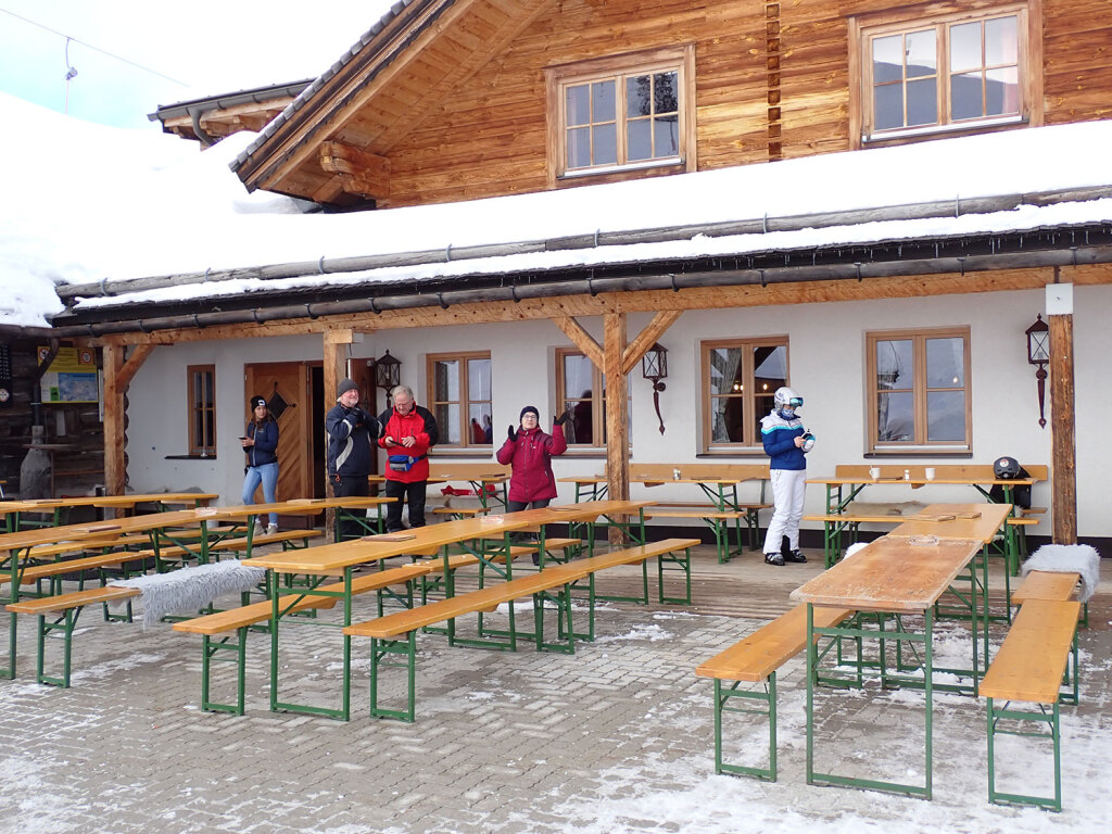 Einkehren auf der Rottenhofhütte