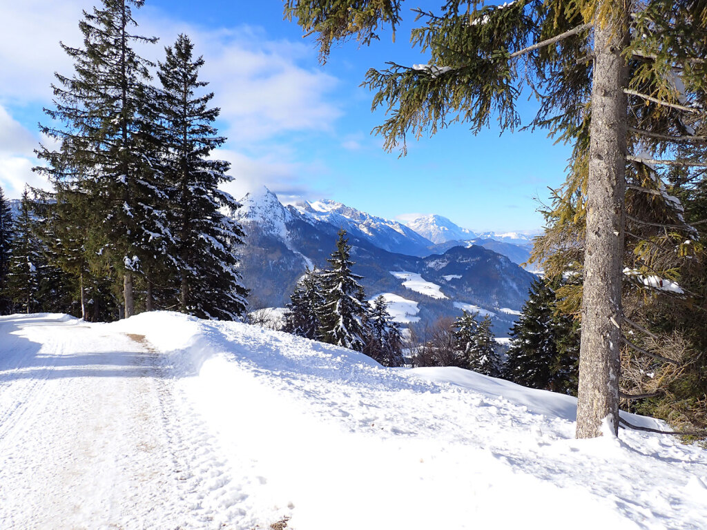 Winterwanderweg auf die Rottenhofhütte